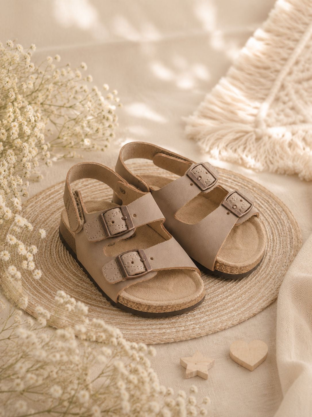 Sandalia camel