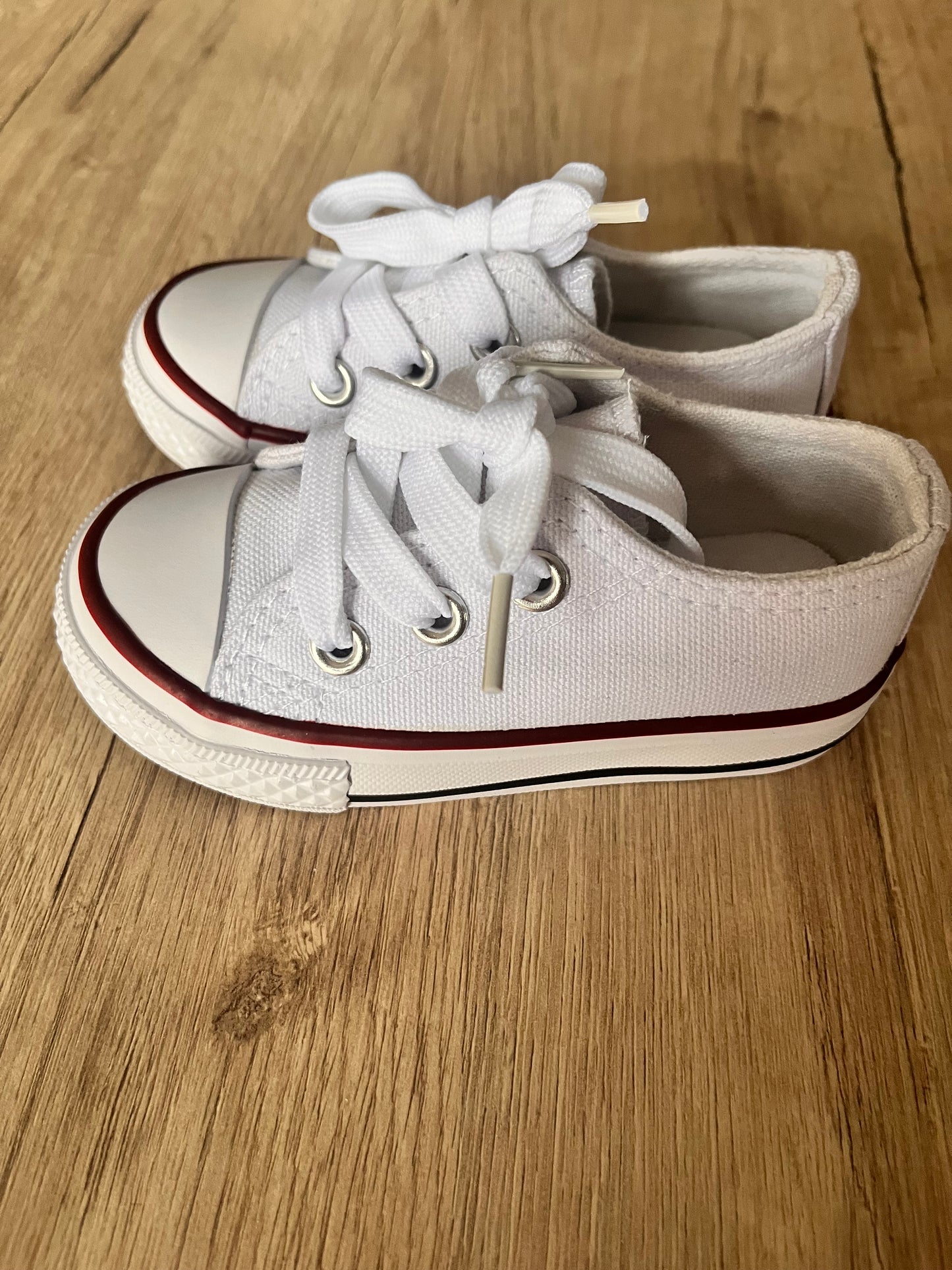 Zapatilla lona blanca