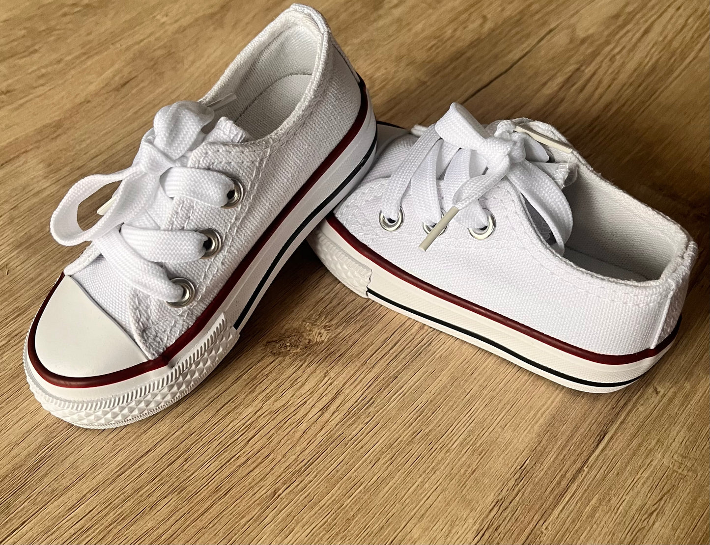 Zapatilla lona blanca