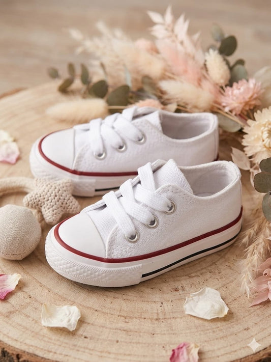 Zapatilla lona blanca